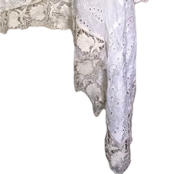 NWT Antica Sartoria Flowy Boho Gorgeous Poncho NOTE: There is a Flaw! - Picture 4 of 11